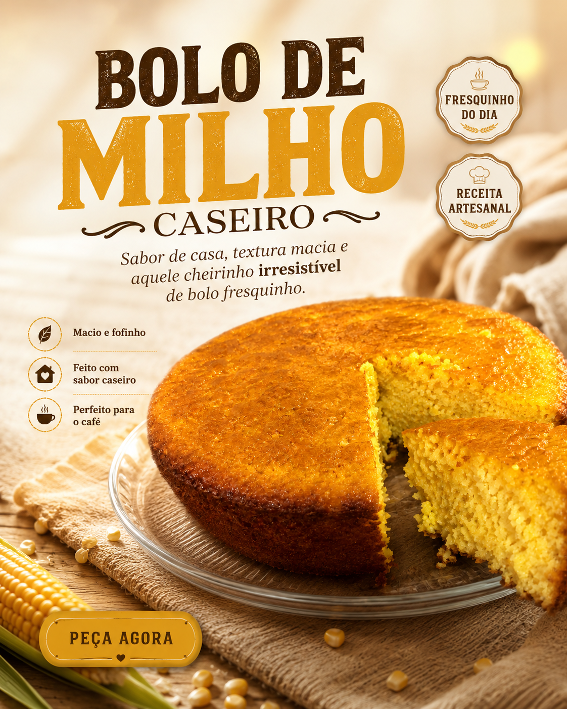 Criativo de anúncio gerado com prompt da biblioteca Promptuai