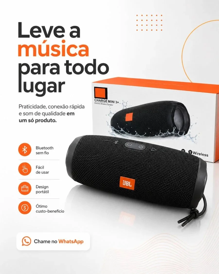 Criativo de anúncio de produto gerado com prompt da biblioteca Promptuai